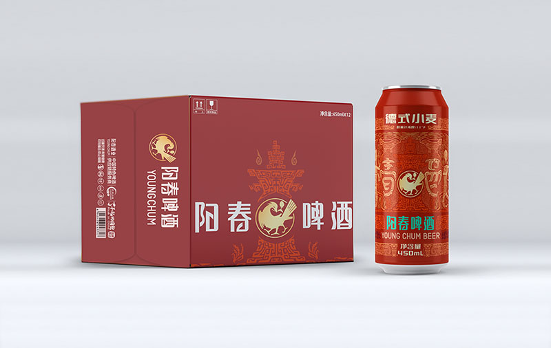 陽春啤酒德式小麥450ml罐裝